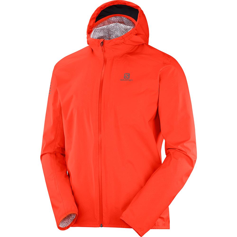 Salomon Israel BONATTI WP JKT M - Mens Jackets - Orangered (CXOZ-36740)